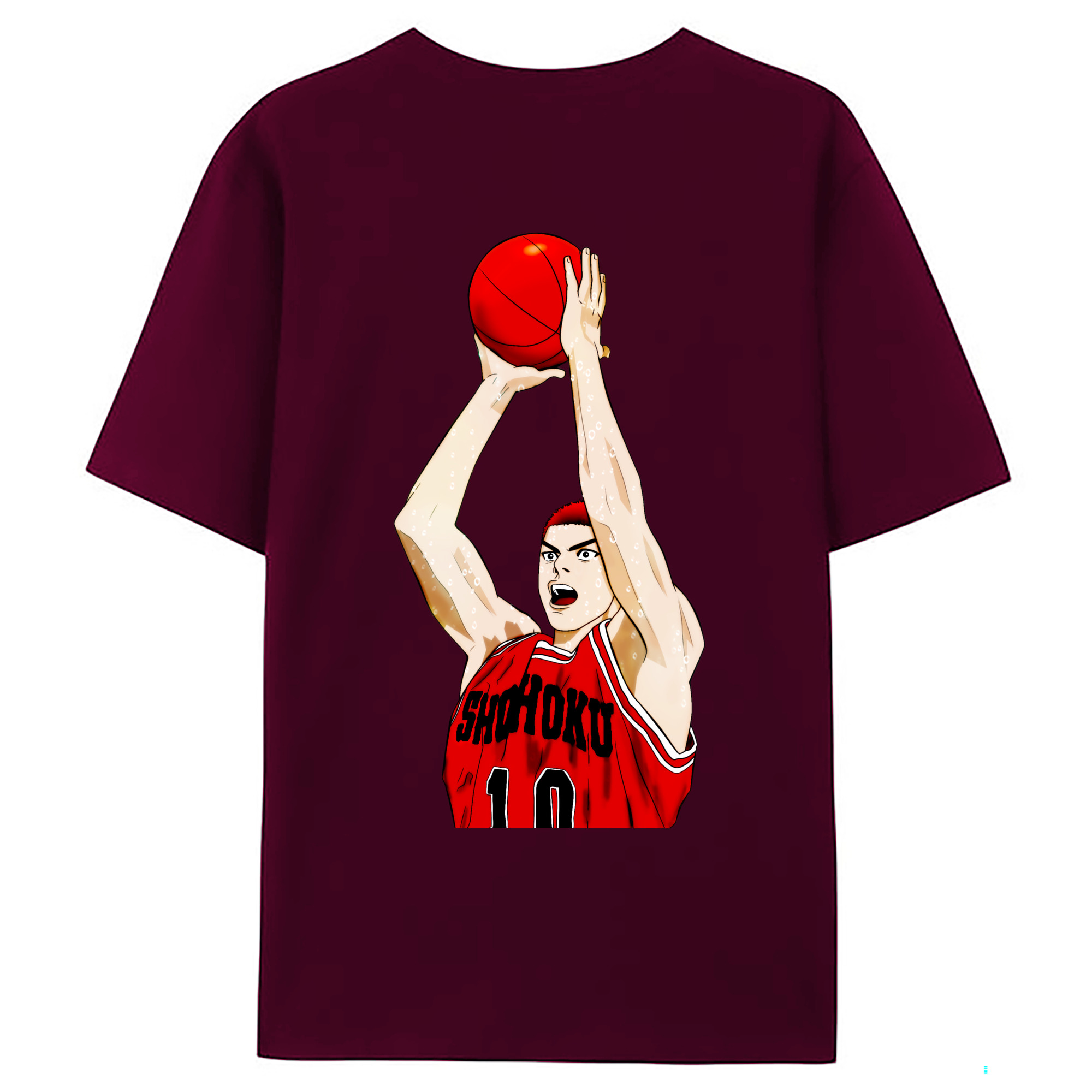 （画像用） SLAM DUNK／スラムダンク レディース半袖Tシャツ(バックプリント)